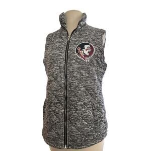 Medium Florida State Seminole Women's Quilted Vest